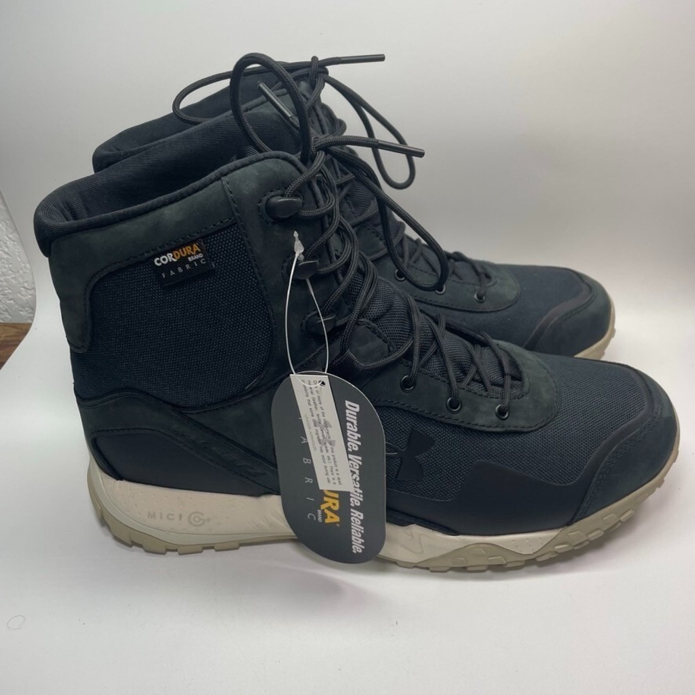 Under Armour UA Valsetz Cordura Tactical Boots Blue  3022289-001 Mens Size 11.5‎